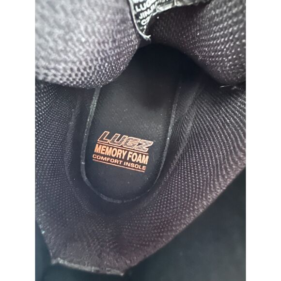 Lugz Womens Brace Hi Lace Up Casual Ankle Boots Black Velvet size 7 - Picture 9 of 12